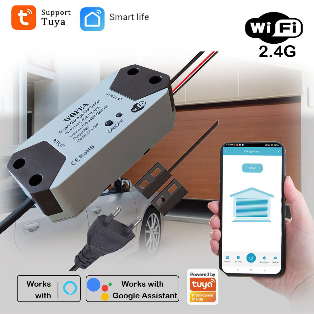 Smart Garage Door Opener Contr - đánh giá và giá Smart Home Website