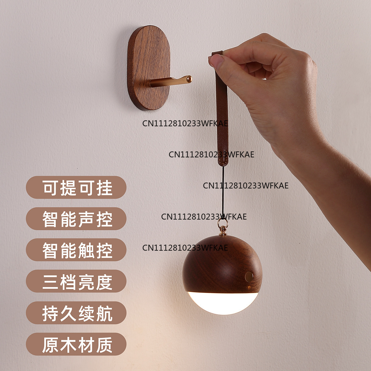Solid wood smart sound control - đánh giá và giá Smart Night Light