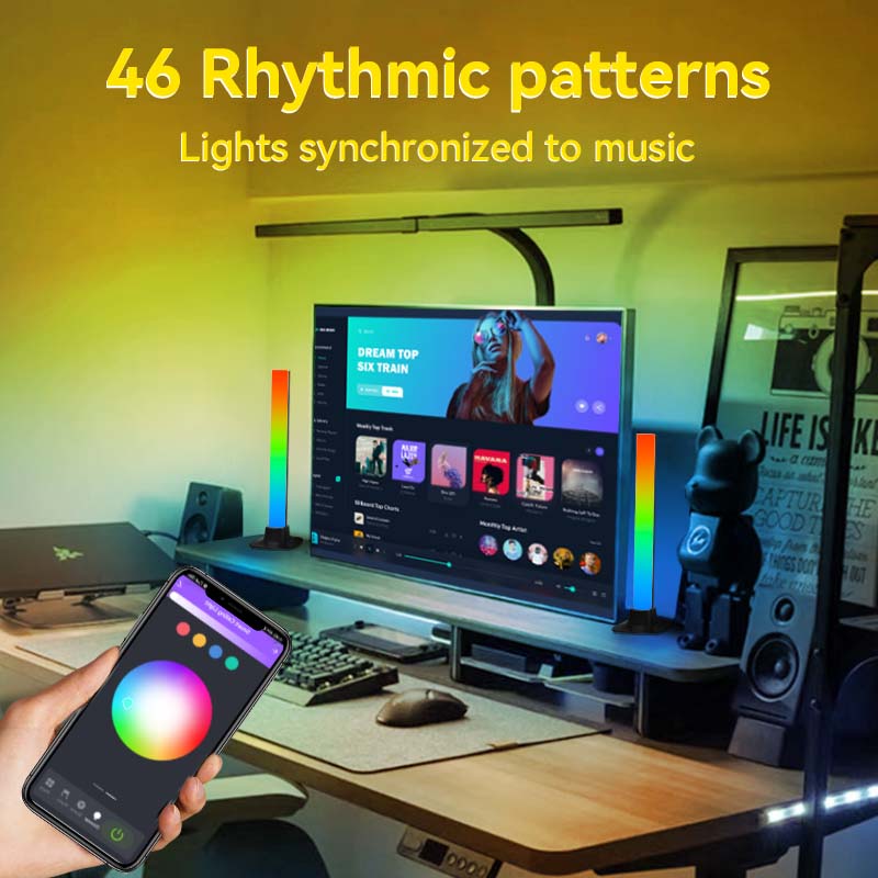 LED Desktop Smart RGB Light Ba - đánh giá và giá Smart Night Light