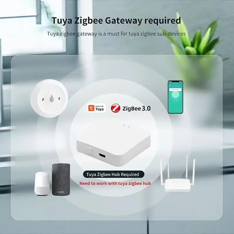 Tuya ZigBee 3.0 Water Leak Det - đánh giá và giá Smart Home News