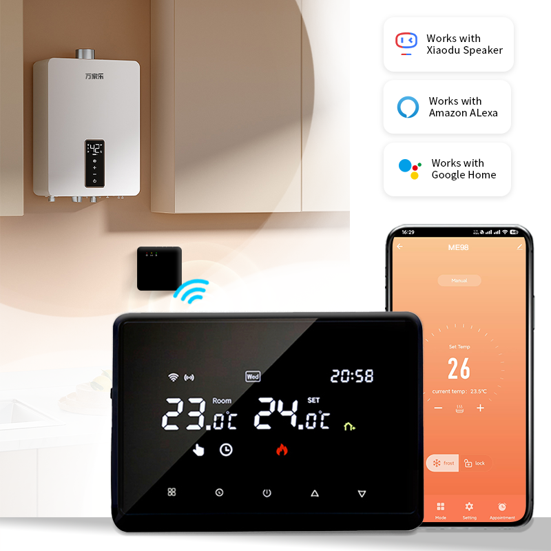New Tuya Wireless Wifi Thermos - đánh giá và giá Smart Home Thermostat
