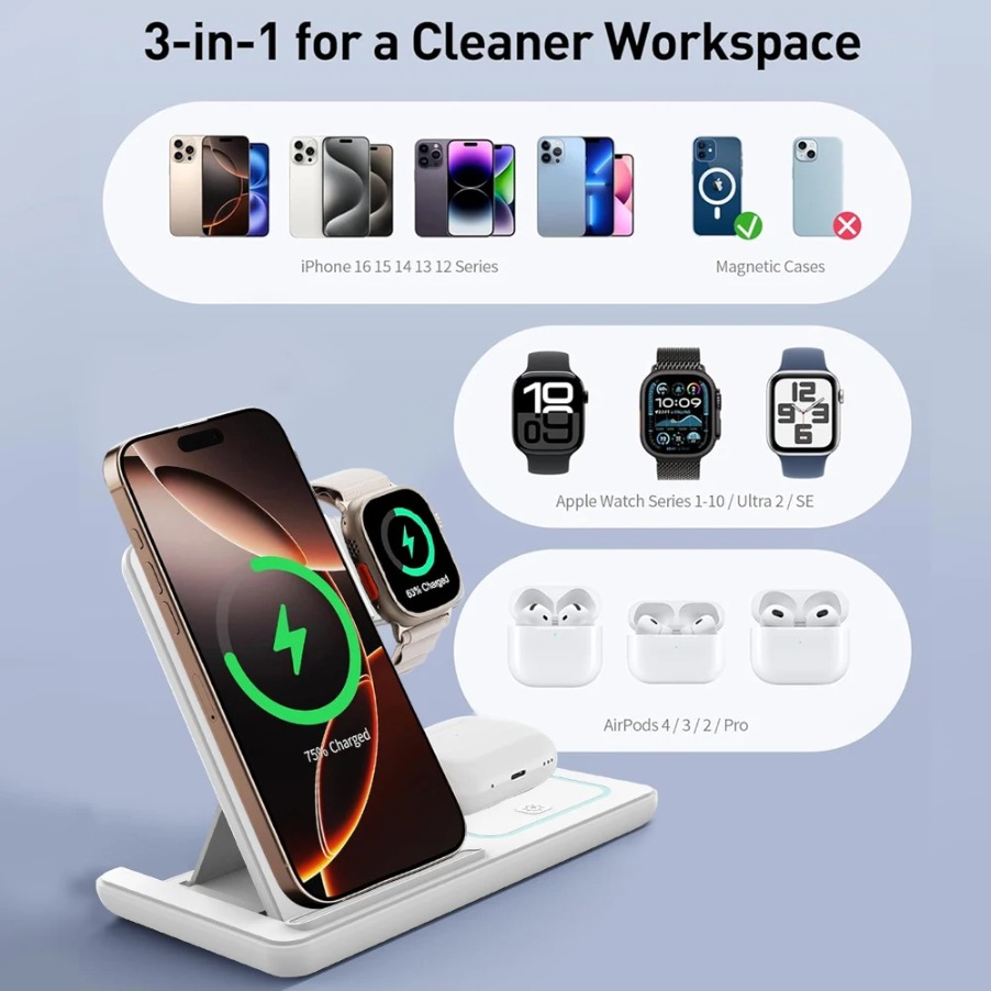 3 in 1 Foldable Night LED Ligh - đánh giá và giá Smart Night Light