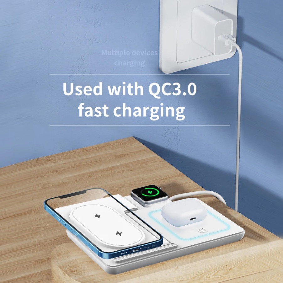3 in 1 Foldable Night LED Ligh - đánh giá và giá Smart Night Light
