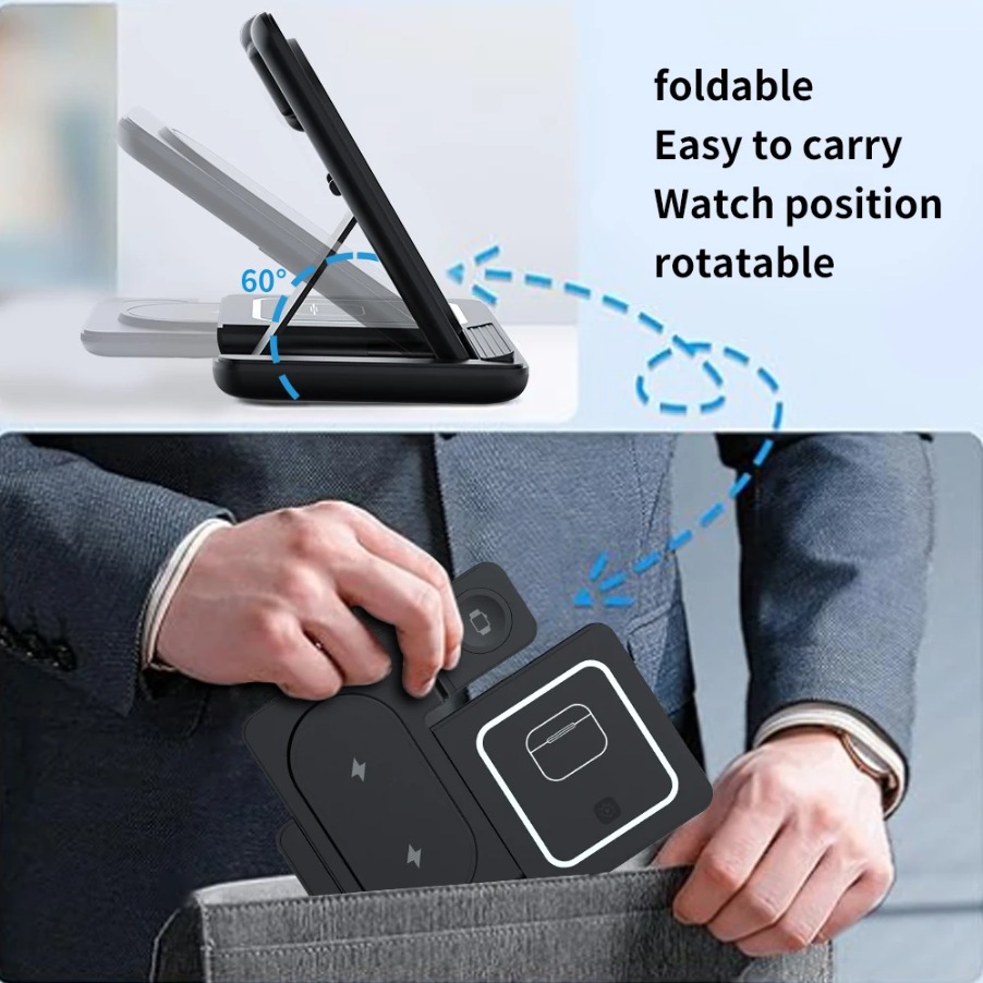 3 in 1 Foldable Night LED Ligh - đánh giá và giá Smart Night Light