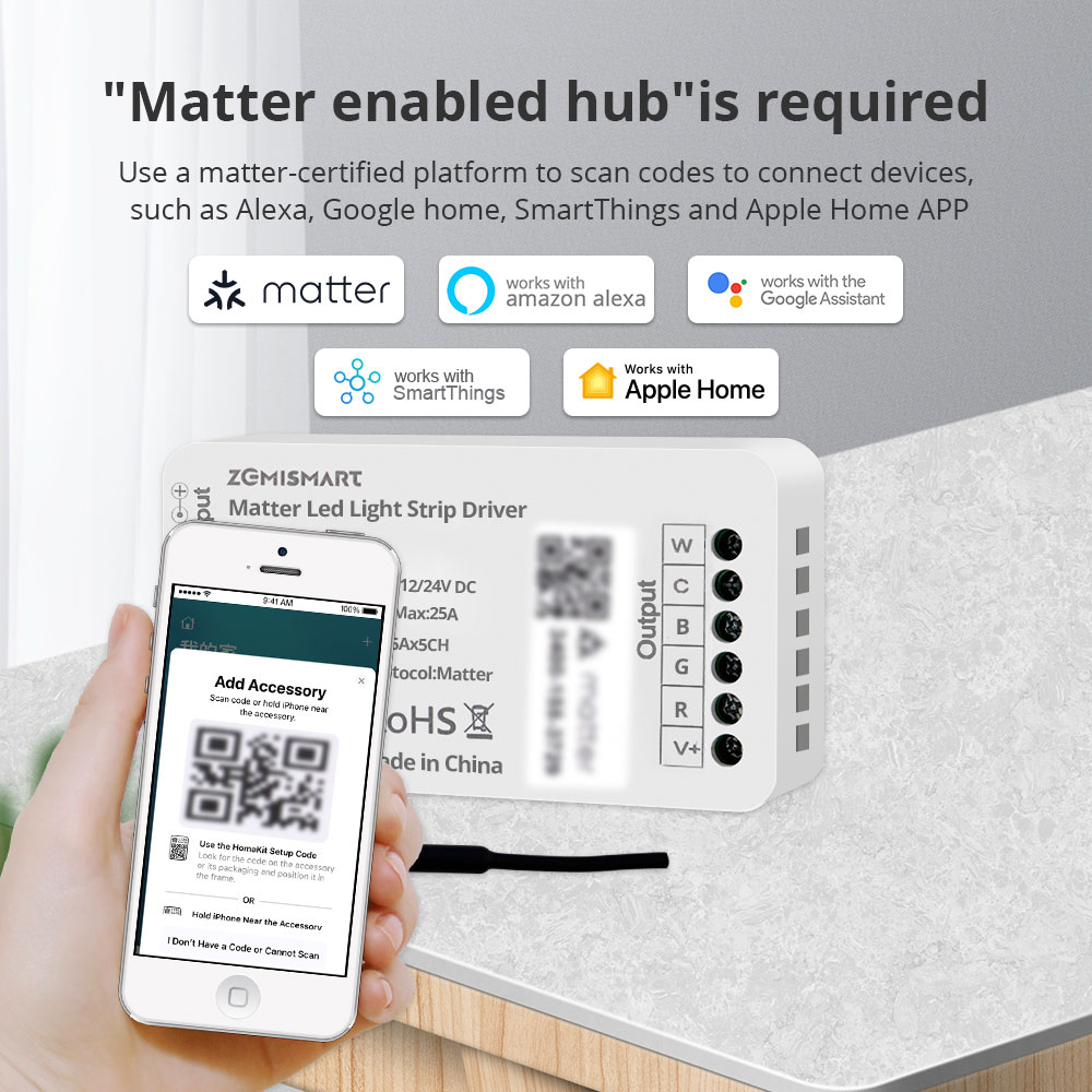 Zemismart Matter Led Light Str - đánh giá và giá Alexa Compatible Bulb
