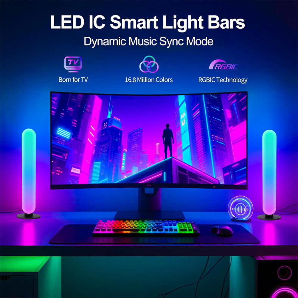 1/2/3Pcs Smart LED Light Bar,1 - đánh giá và giá Smart Night Light