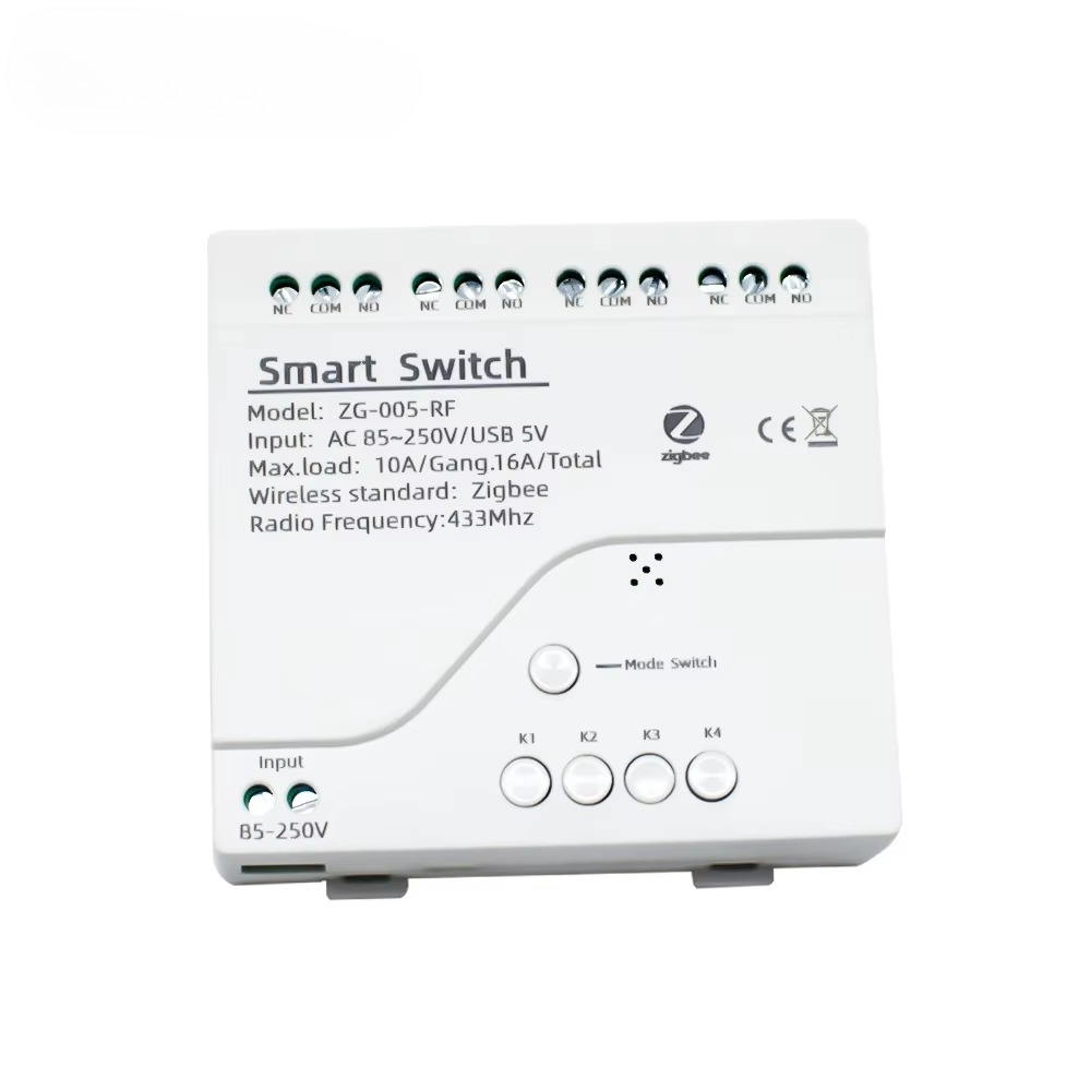 Tuya 4CH Zigbee Switch Relay M - đánh giá và giá Smart Home System
