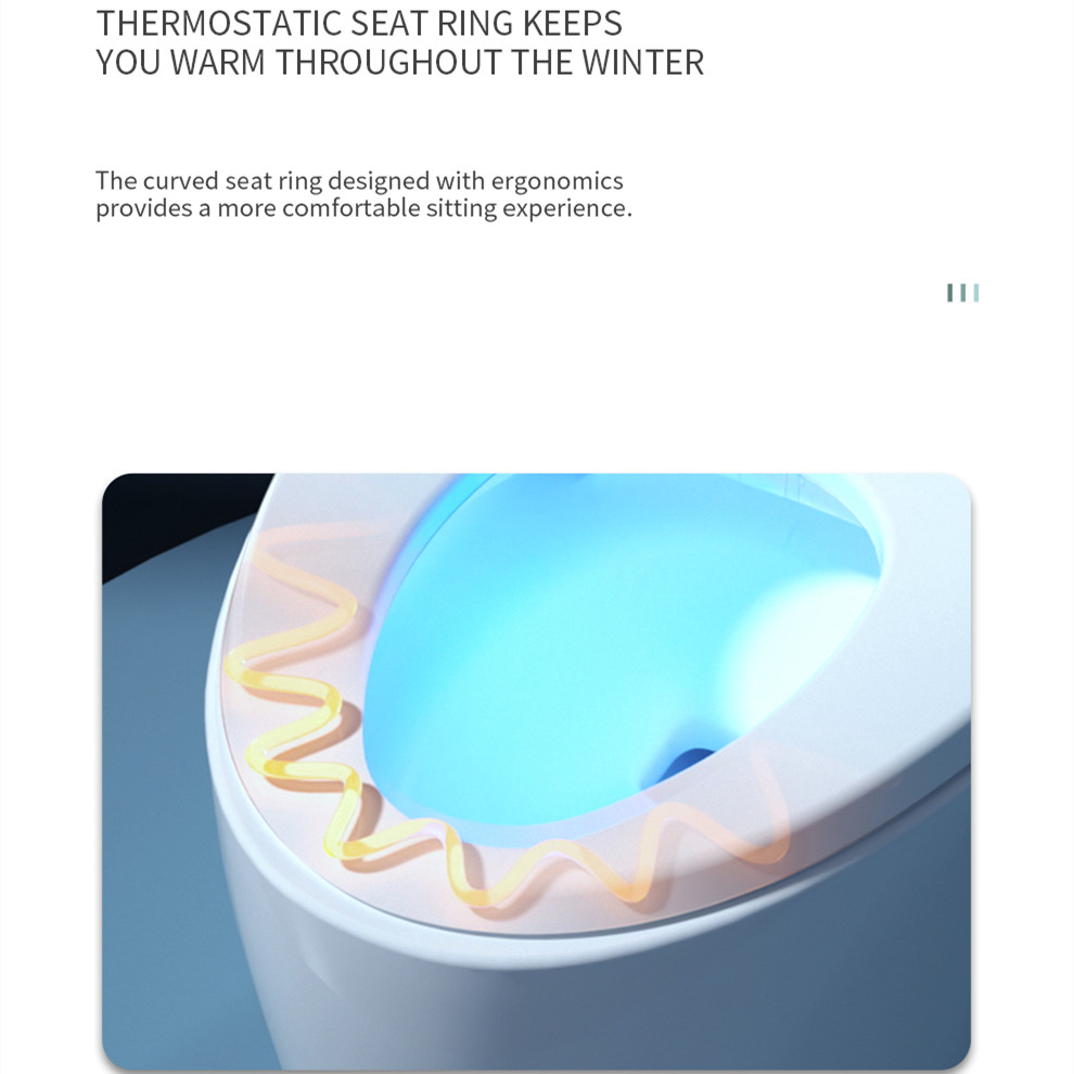 Smart Toilet-Heated Seat Dual- - đánh giá và giá Smart Night Light