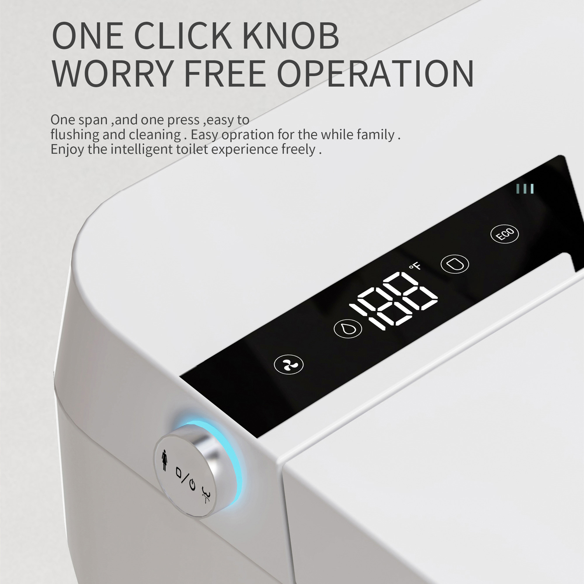 Smart Toilet-Heated Seat Dual- - đánh giá và giá Smart Night Light