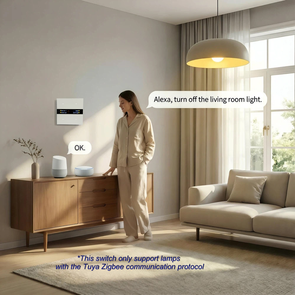 M8 Pro Zigbee Smart Switch Pan - đánh giá và giá Smart Home Features