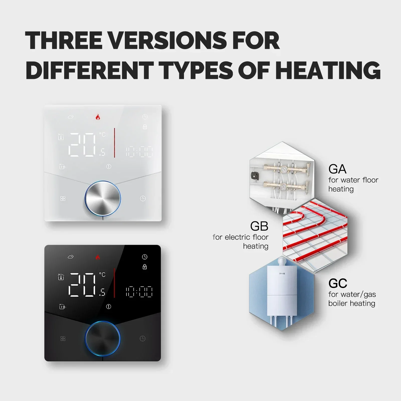 MOES Tuya WiFi Smart Knob Ther - đánh giá và giá Smart Home Thermostat