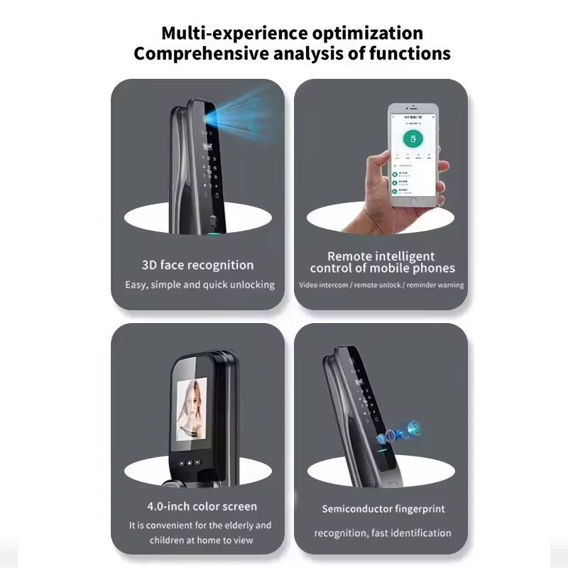 HX5 Smart Door Lock 3D Face Re - đánh giá và giá Smart Home Ezviz