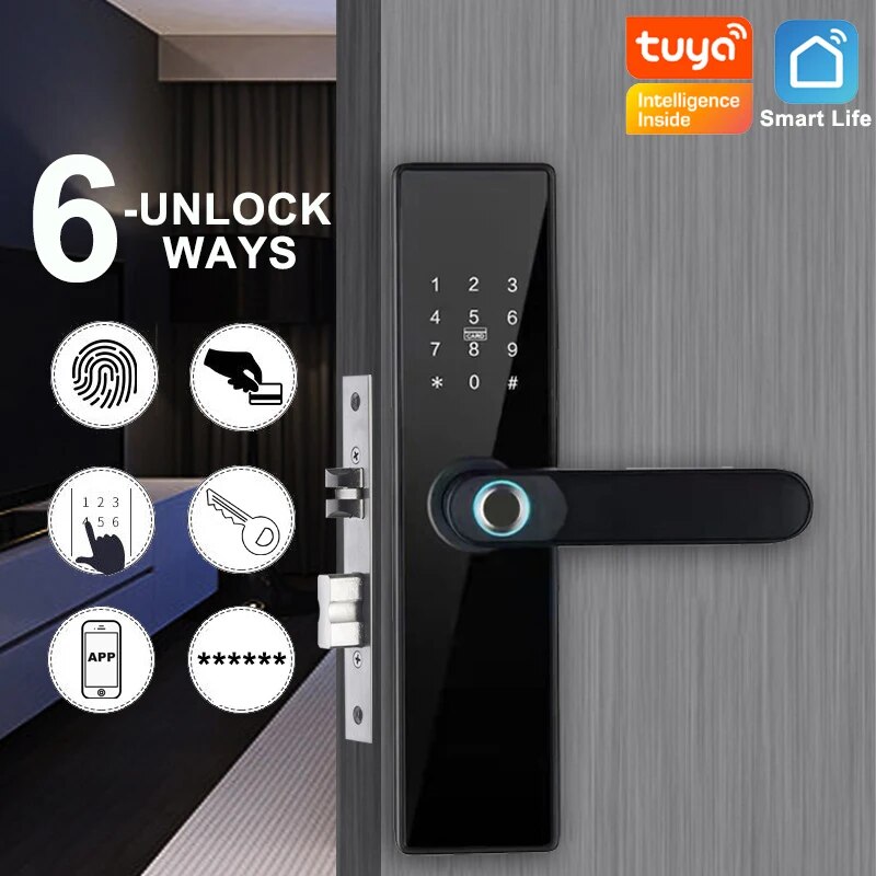 Tuya Wifi Smart Lock Fingerpri - đánh giá và giá Smart Home Ezviz