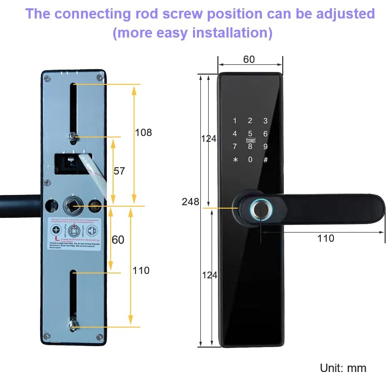 Tuya Wifi Smart Lock Fingerpri - đánh giá và giá Smart Home Ezviz