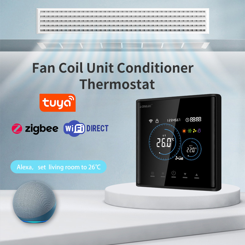 Smart Fan Coil Thermostat HVAC - đánh giá và giá Smart Home Thermostat