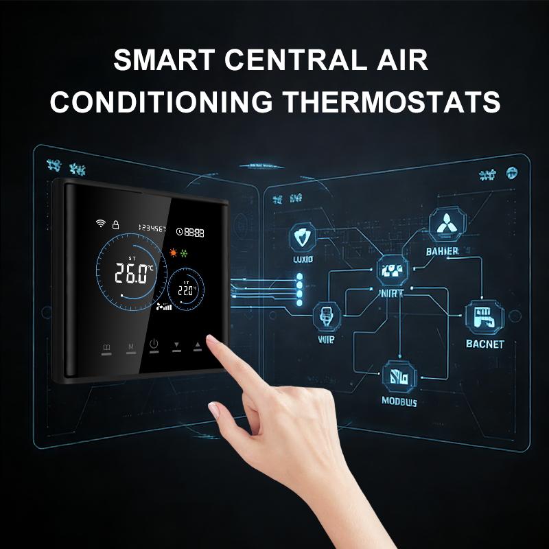 Smart Fan Coil Thermostat HVAC - đánh giá và giá Smart Home Thermostat