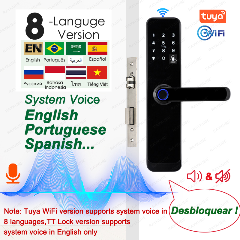 RAYKUBE K8 Smart Door Lock TTl - đánh giá và giá Smart Home Website