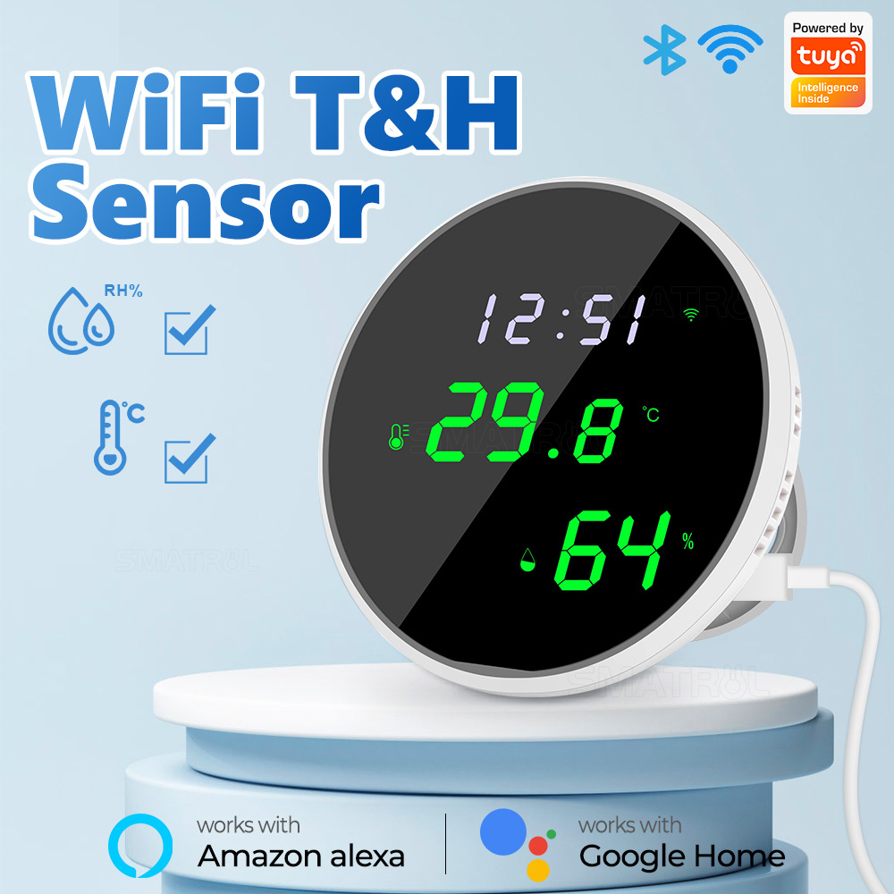 Tuya USB Smart Temperature Hum - đánh giá và giá Smart Home News