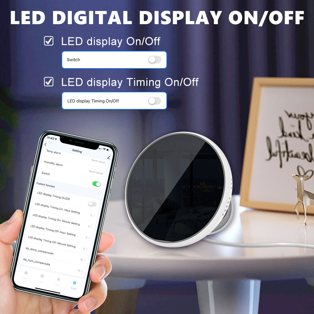 Tuya USB Smart Temperature Hum - đánh giá và giá Smart Home News