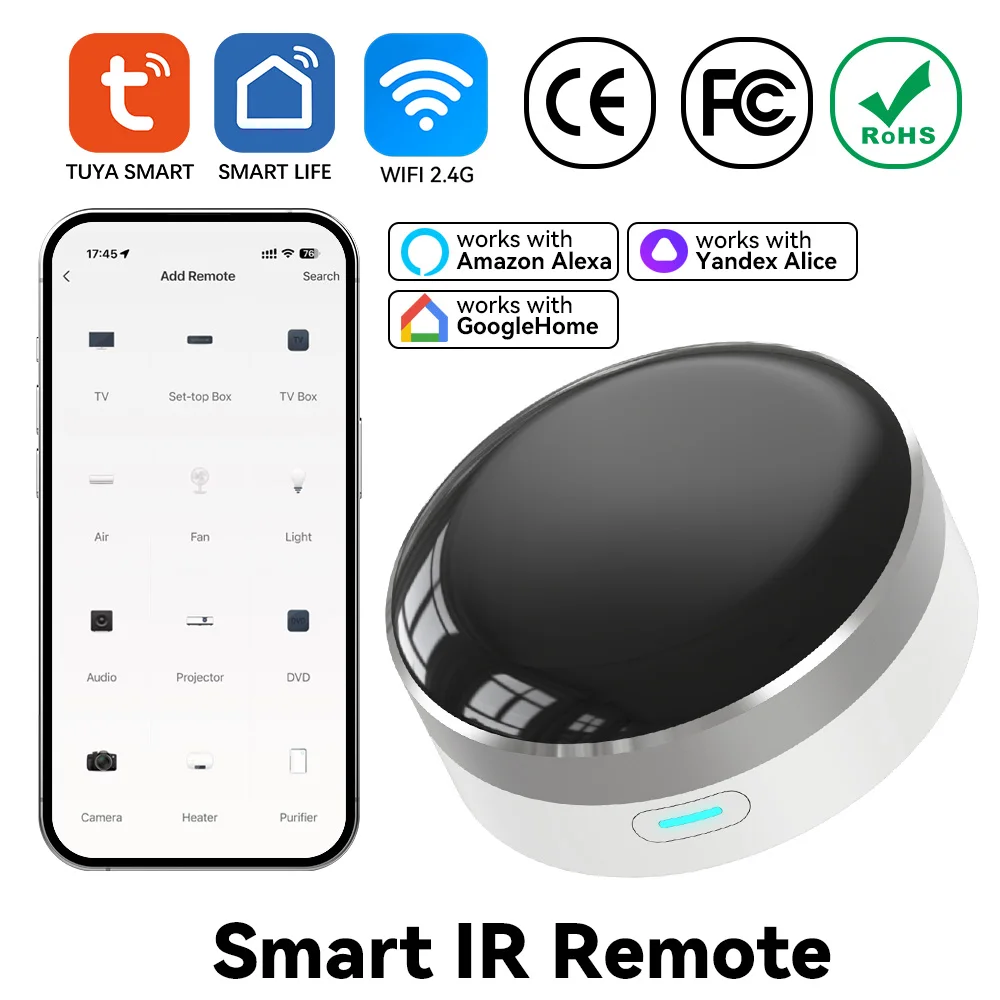 YFK WiFi Smart IR Blaster Univ - đánh giá và giá Smart Home Wifi Hub