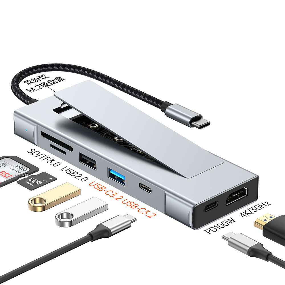 8-in-1 Type-C Multiport Hub wi - đánh giá và giá Smart Home Hub 2
