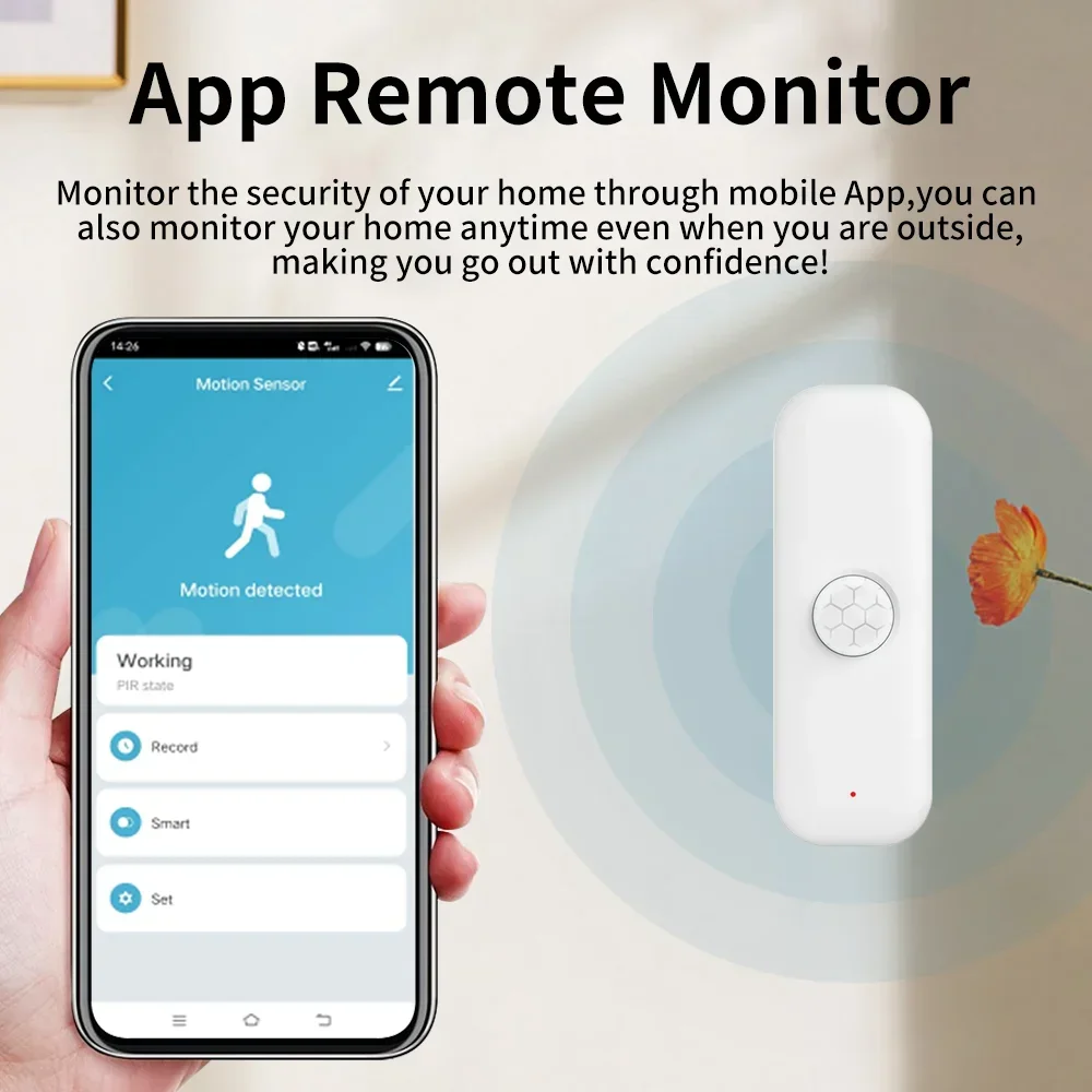 Tuya WiFI Motion Sensor PIR Sm - đánh giá và giá Smart Home Features