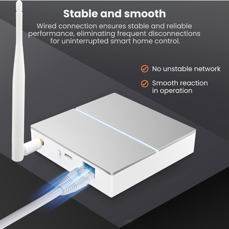 Tuya Zigbee 3.0 Smart Wired Ga - đánh giá và giá Smart Home Bridge