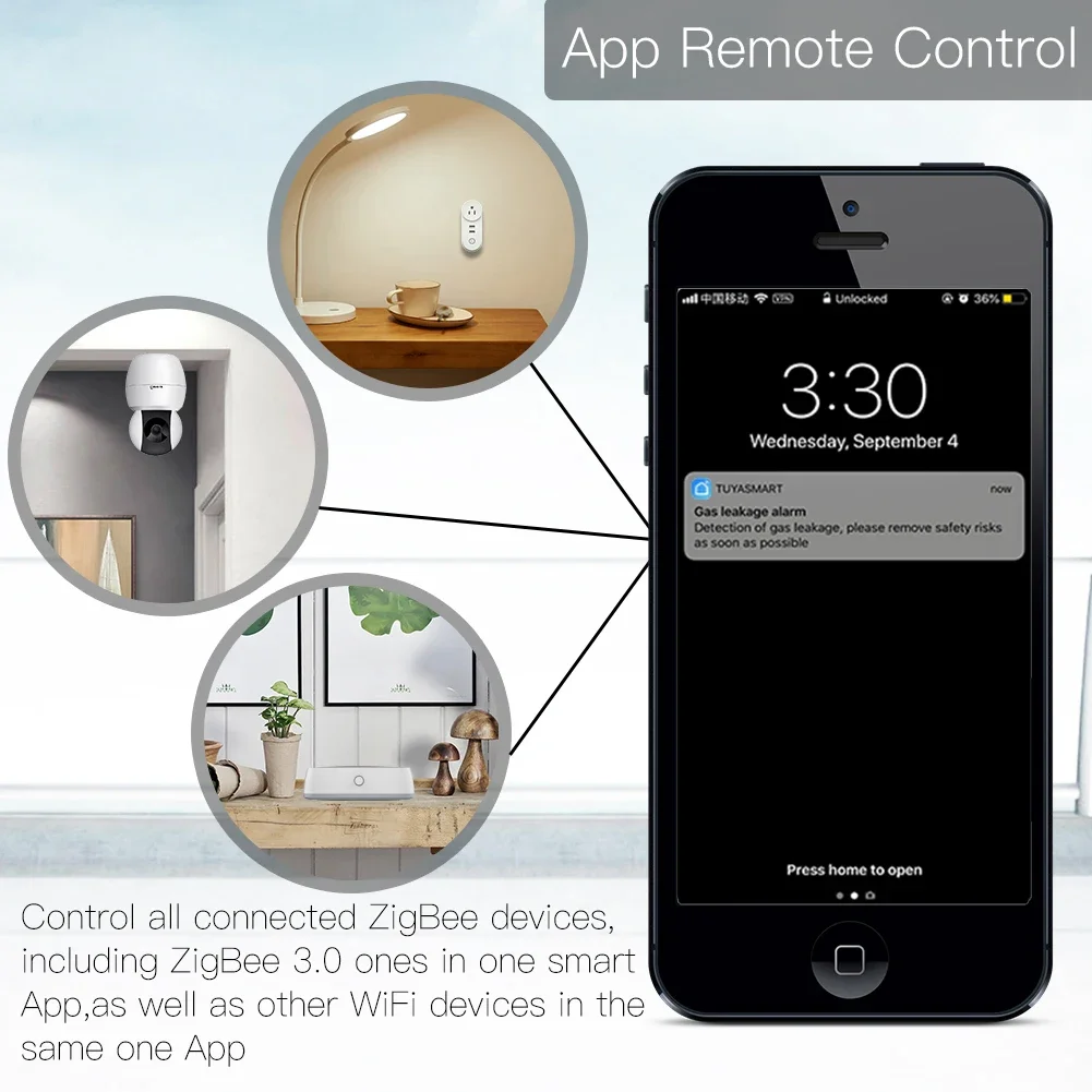 Tuya ZigBee 3.0 Thông Minh Cửa - đánh giá và giá Smart Home Bridge
