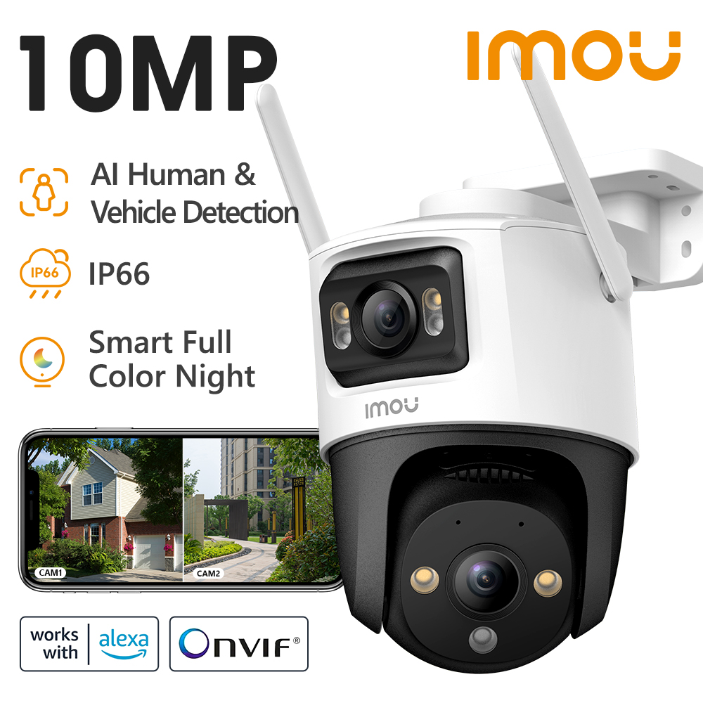 IMOU Dual Lens Outdoor Camera  - đánh giá và giá Smart Home Ezviz