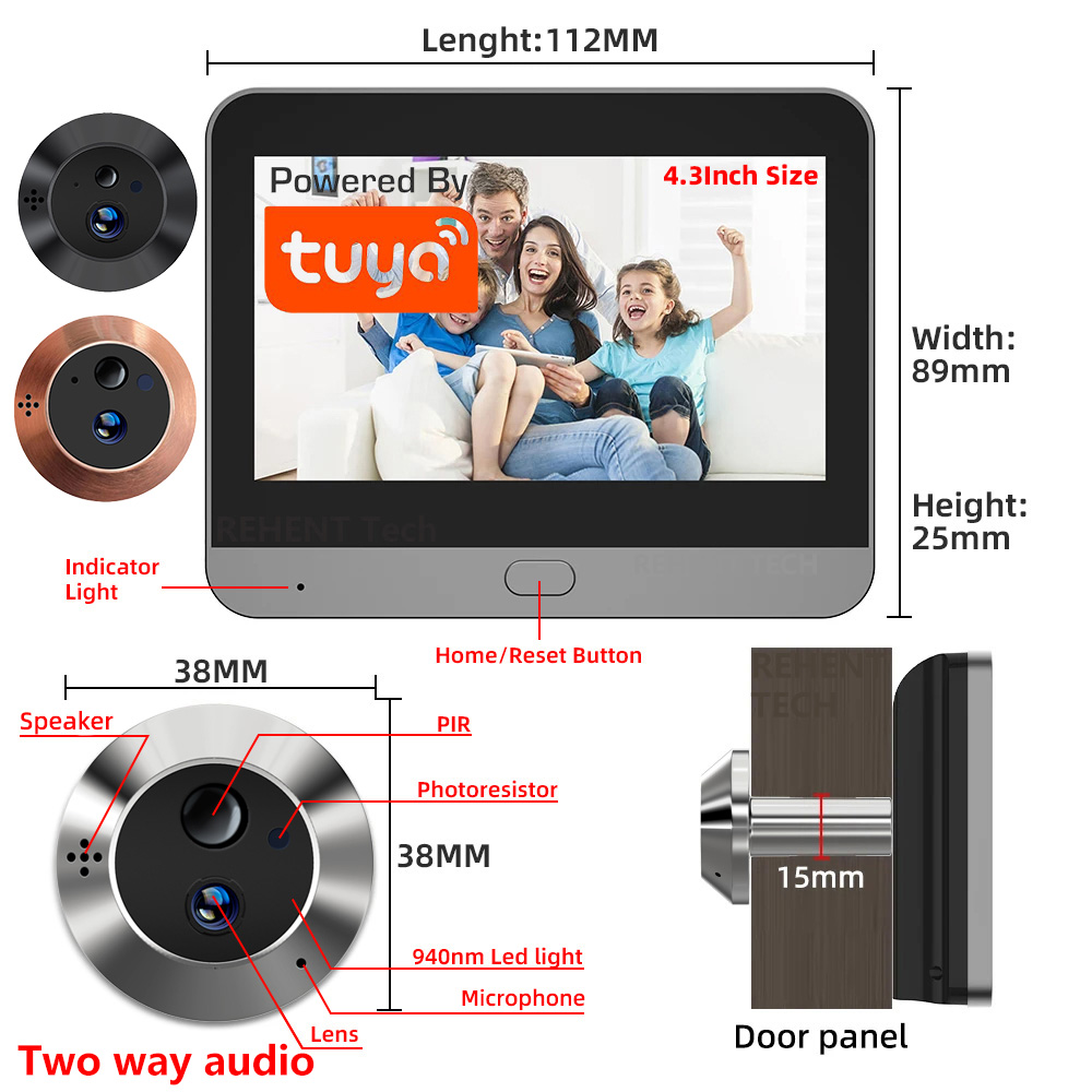 Mini Two Way Audio 3MP Tuya Sm - đánh giá và giá Smart Home Battery Camera